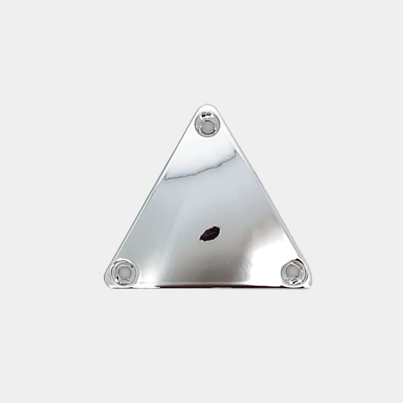 Antarès Sellier - Triangle interchangeable pour casque Argent brillant | - Ohlala