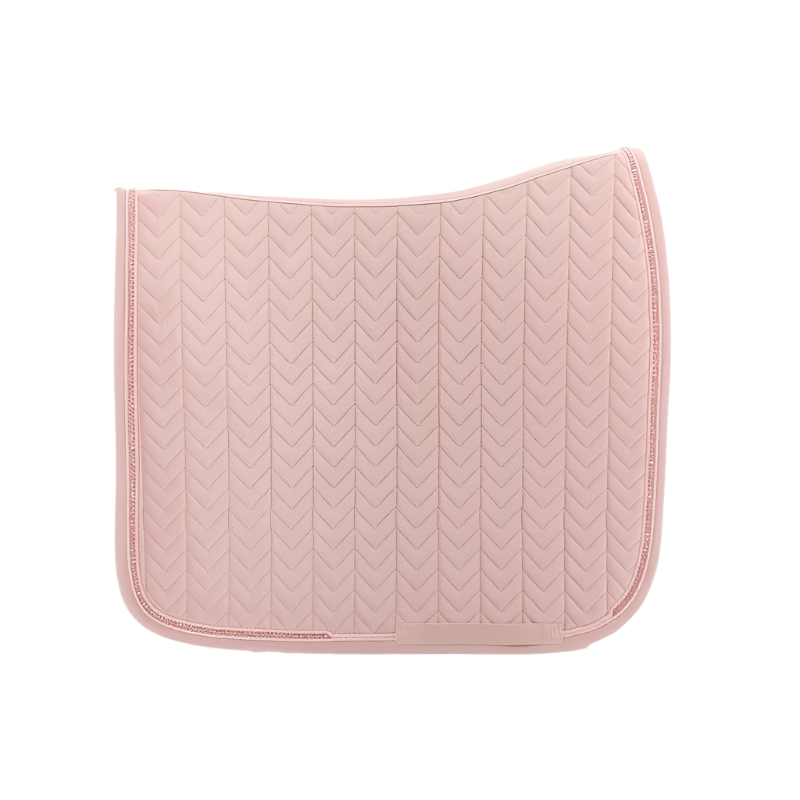 Kentucky Horsewear - Soft Pink Velvet Pearls Dressage Pad