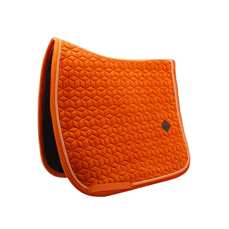 Kentucky Horsewear - Tapis de dressage Velvet Orange | - Ohlala