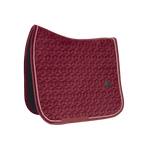 Kentucky Horsewear - Tapis de dressage Velvet bordeaux | - Ohlala