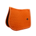 Kentucky Horsewear - Tapis de selle Velvet Jumping Orange | - Ohlala