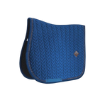 Kentucky Horsewear - Tapis de selle Velvet Pearls jumping marine | - Ohlala