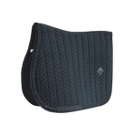 Kentucky Horsewear - Tapis de selle Velvet Pearls jumping noir | - Ohlala