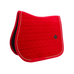 Kentucky Horsewear - Tapis de selle Velvet jumping Rouge | - Ohlala