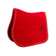 Kentucky Horsewear - Tapis de selle Velvet jumping Rouge | - Ohlala