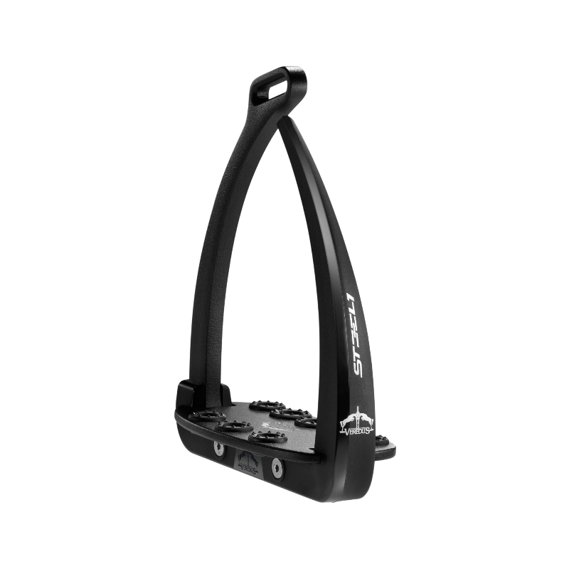Veredus - Etriers de sécurité Vita Stirrup Steel 1 Dark noir