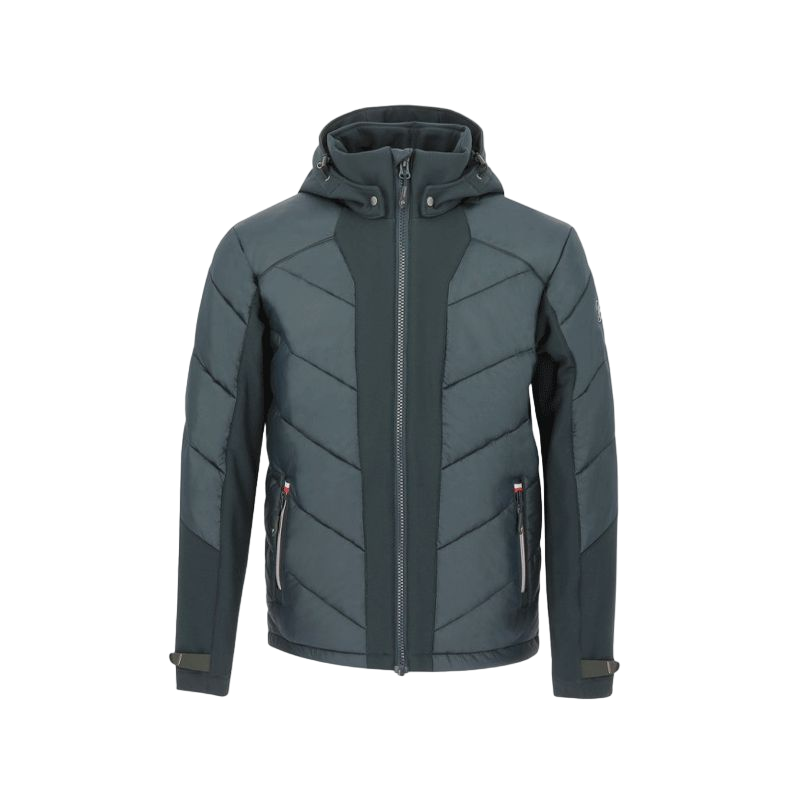 Equithème - Veste softshell homme Chris marine | - Ohlala