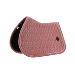 Kentucky Horsewear - Tapis de selle Velvet Jumping Vieux rose pour minis | - Ohlala