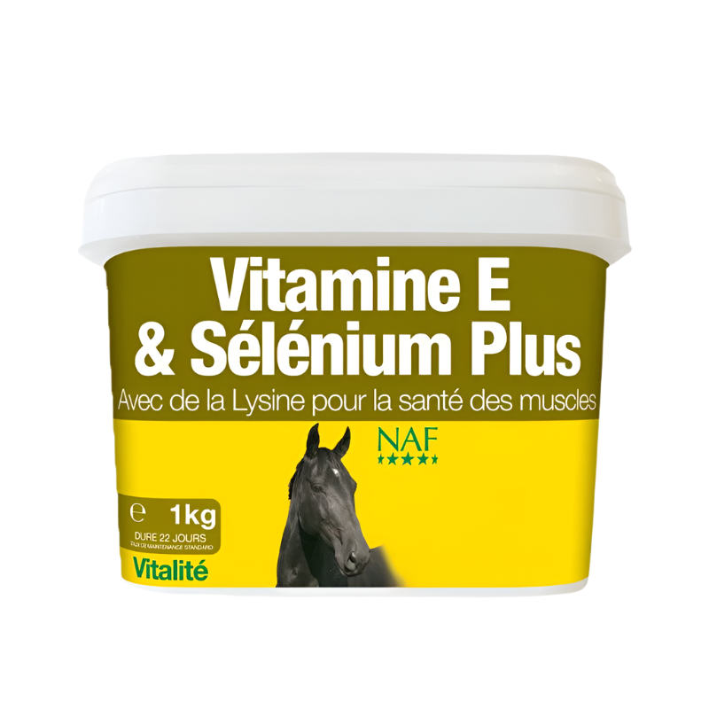 NAF - Complément alimenaire musculaire vitamine E & Selenium Plus