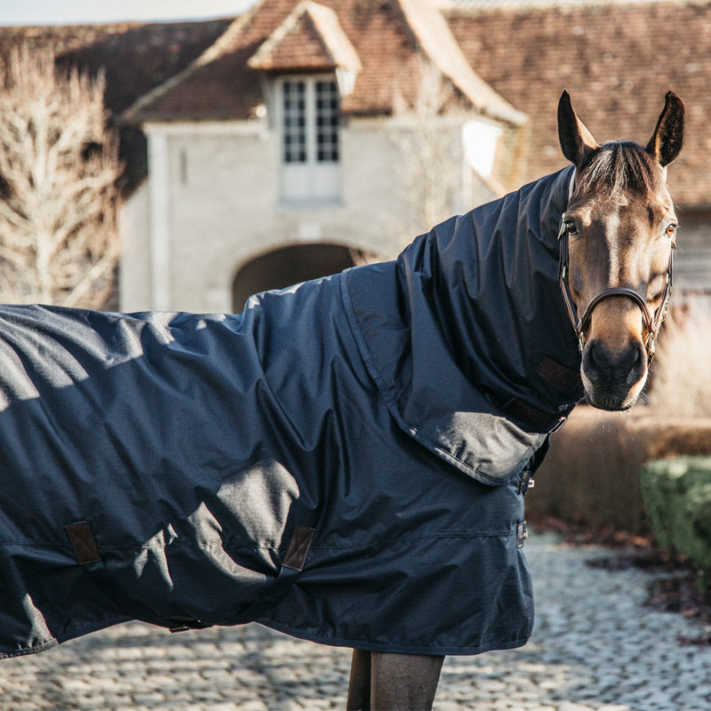 Kentucky Horsewear - Couverture d'exterieur marine 300g | - Ohlala