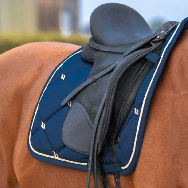 Back On Track - Tapis de dressage Night bleu noble | - Ohlala