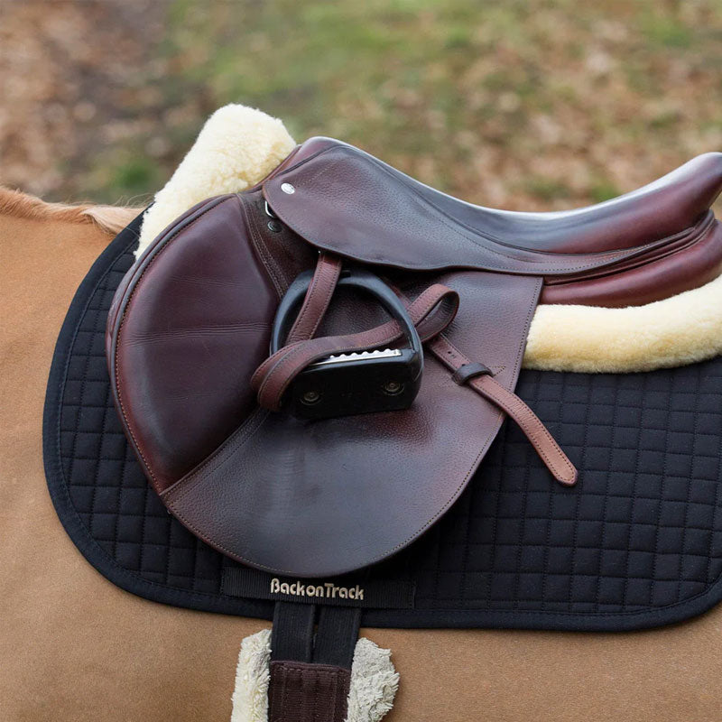 Back On Track - Tapis de selle N°I Jumping noir | - Ohlala