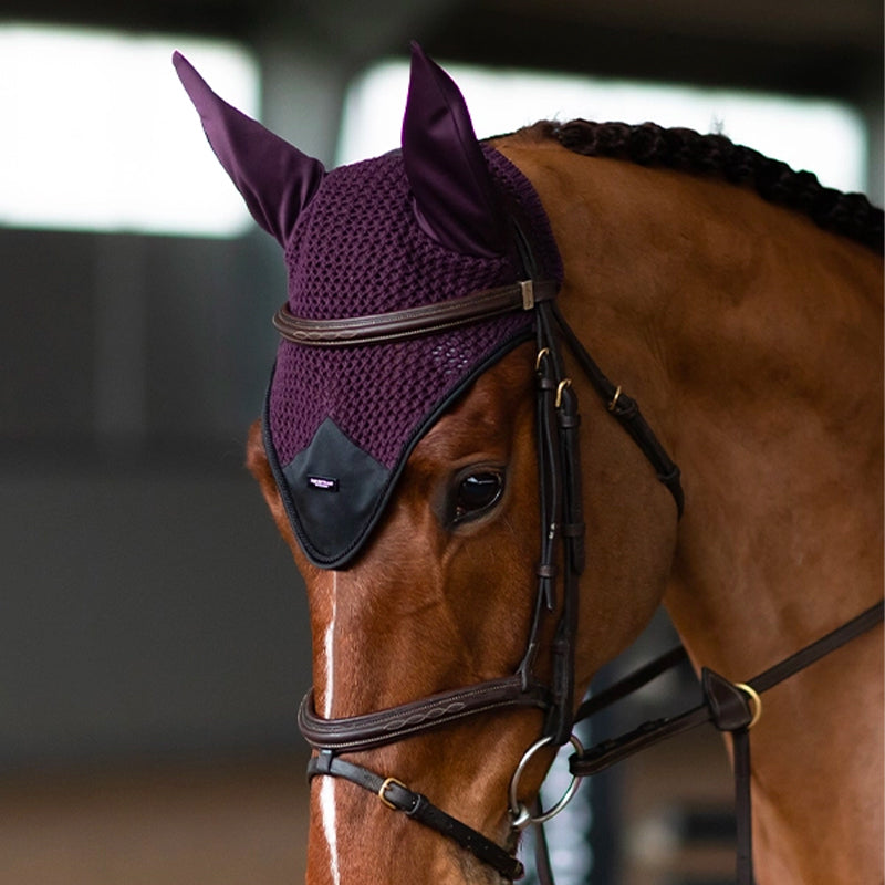 Equestrian Stockholm - Bonnet pour chevaux Black Raven | - Ohlala