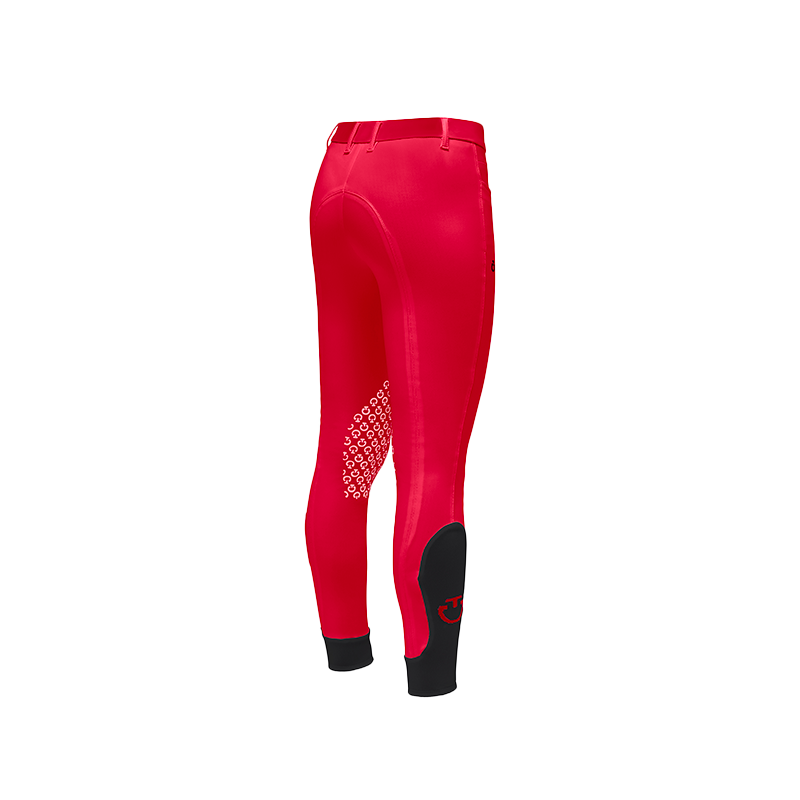 Cavalleria Toscana - Pantalon d'équitation fille Color Grip rouge | - Ohlala