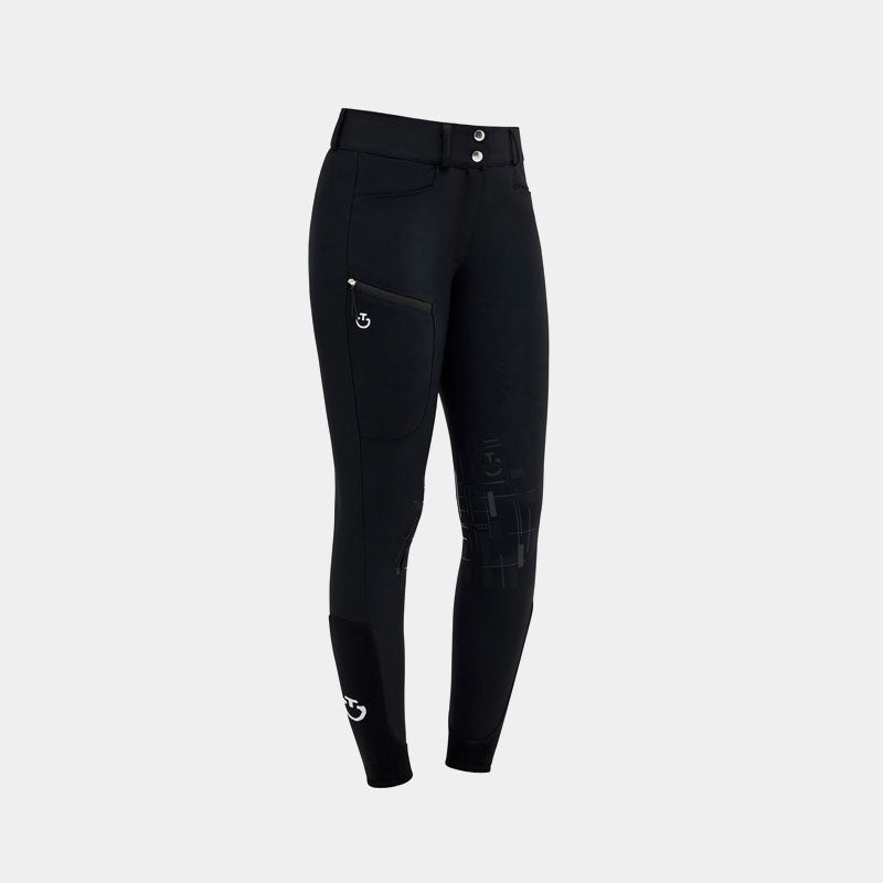 Cavalleria Toscana - Pantalon d'équitation femme Academy noir | - Ohlala