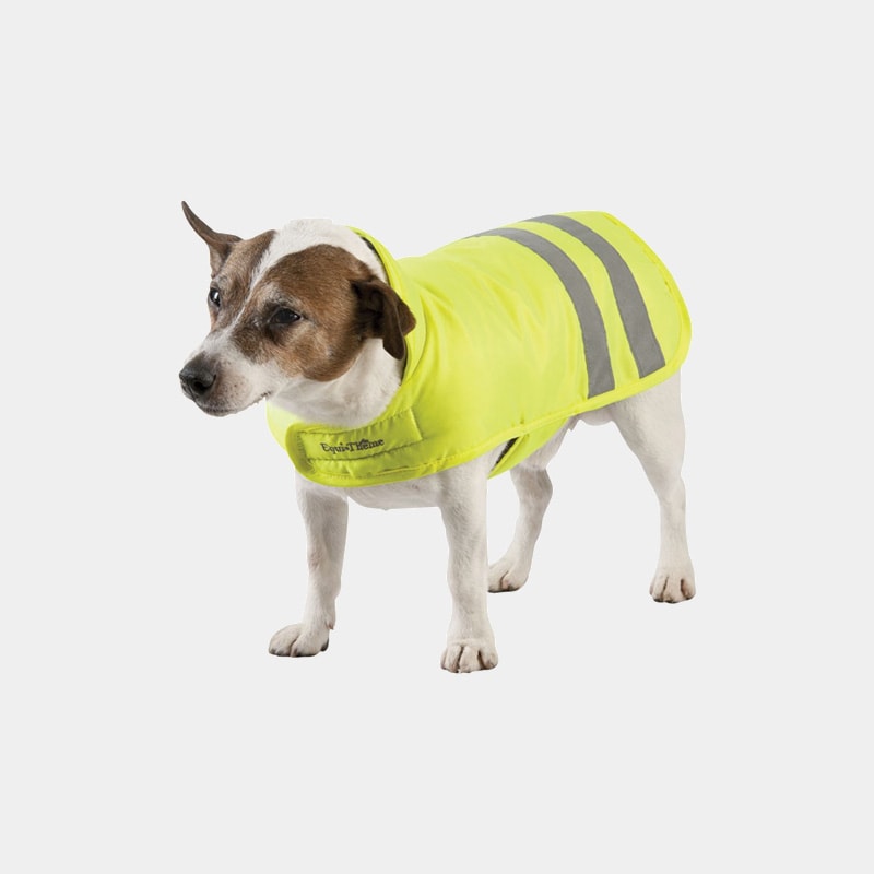 Equithème - Manteau pour chiens fluorescent | - Ohlala