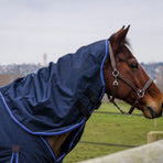 Equithème - Osłona szyi Classic 1200D granatowa 0g | - Ohlala
