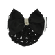 Equithème - Résille barrette pour cheveux Perle noir et blanc | - Ohlala