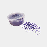 Hippotonic - 450 élastiques silicone violet | - Ohlala