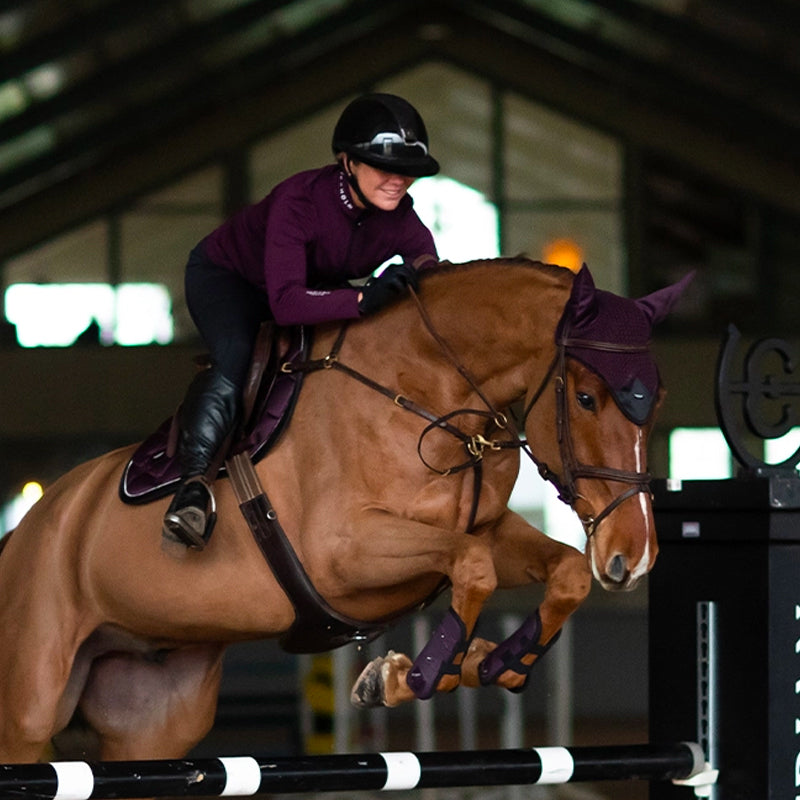 Equestrian Stockholm - Tapis de selle Black Raven | - Ohlala