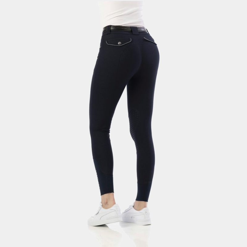 Equithème - Pantalon d'équitation femme Belinda marine | - Ohlala