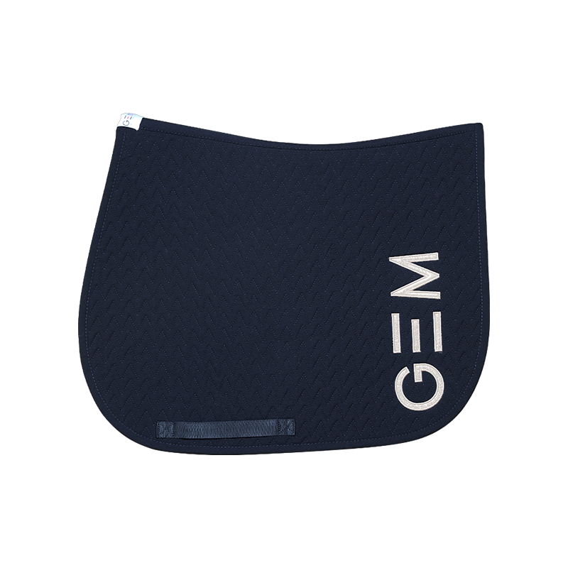 GEM - Tapis de selle Ten marine | - Ohlala