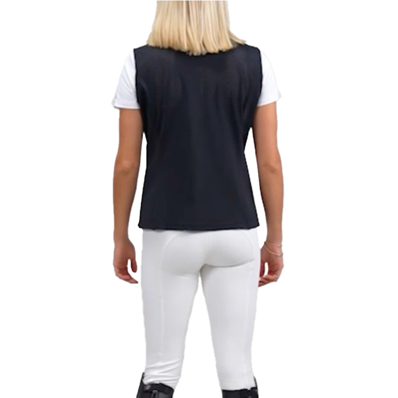 Harcour - Gilet sans manches femme Senjo noir compatible airbag | - Ohlala