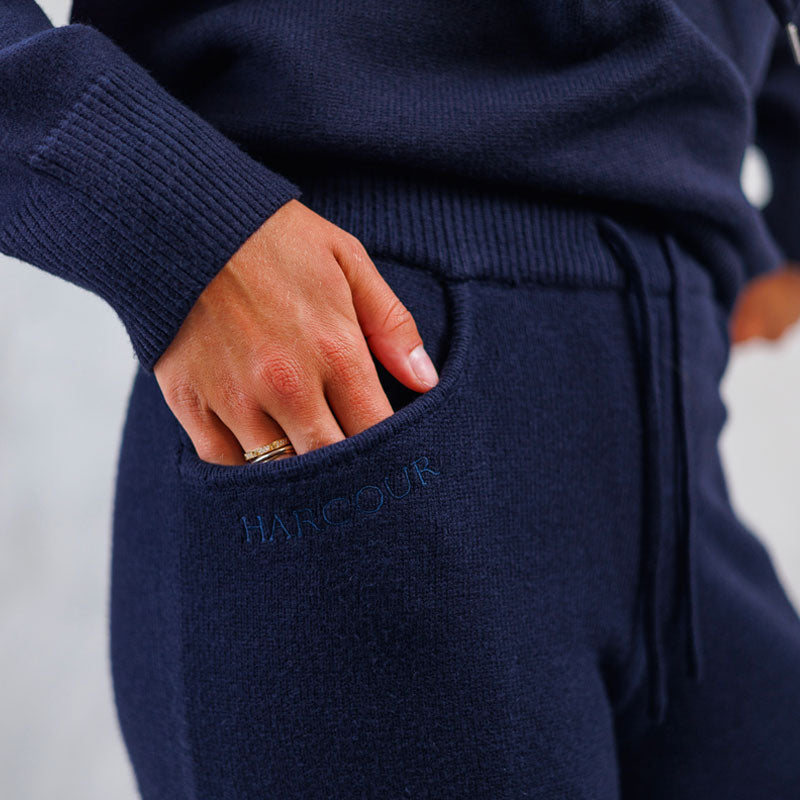 Harcour - Jogging femme Palmi marine | - Ohlala