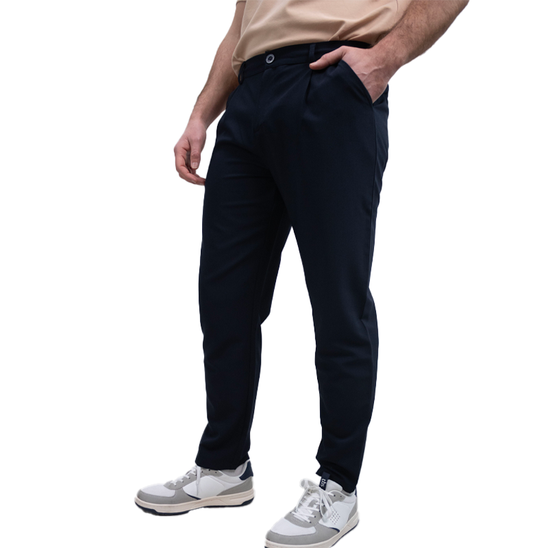 Harcour - Pantalon chino homme Bruno marine | - Ohlala