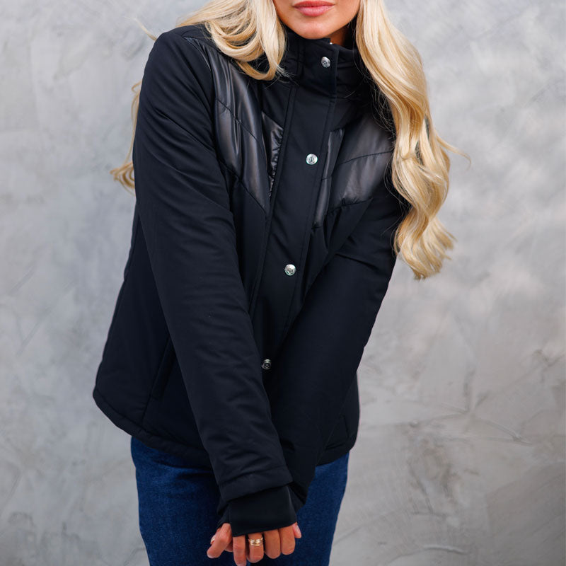 Harcour - Parka femme Jarnac noir | - Ohlala