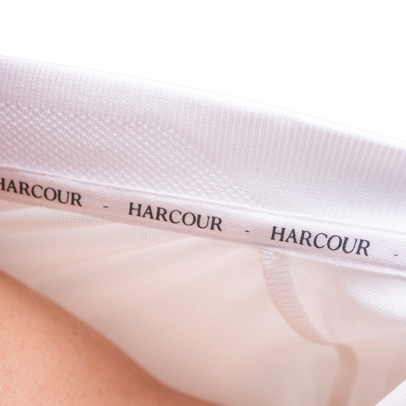 Harcour - Polo technique homme Pavo blanc | - Ohlala