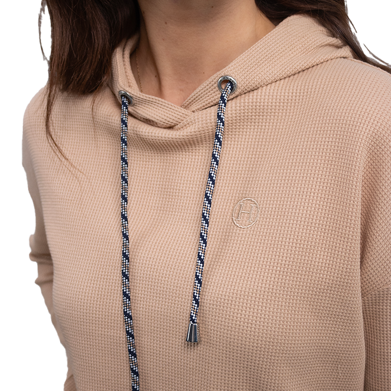 Harcour - Sweat manches longues femme Swilly sable | - Ohlala