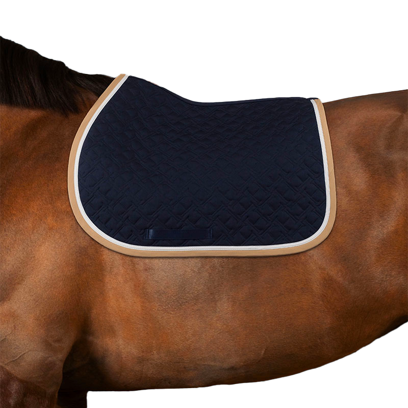 Harcour - Tapis de selle Sidney marine | - Ohlala