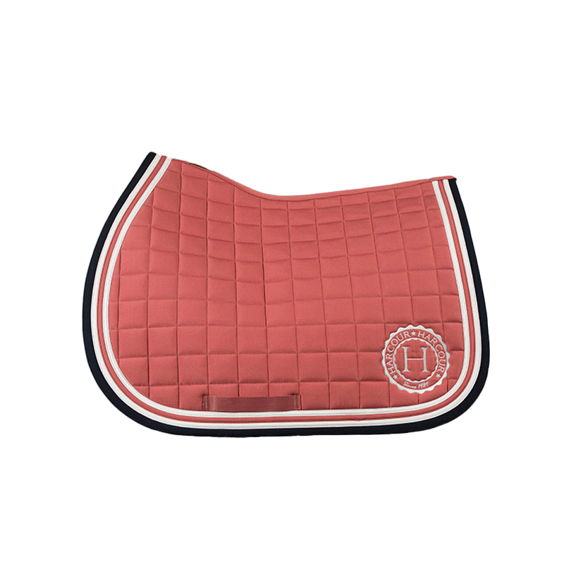 Harcour - Tapis de selle Soft vieux rose | - Ohlala