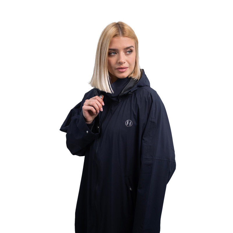 Harcour - Veste de pluie femme Caprice marine | - Ohlala