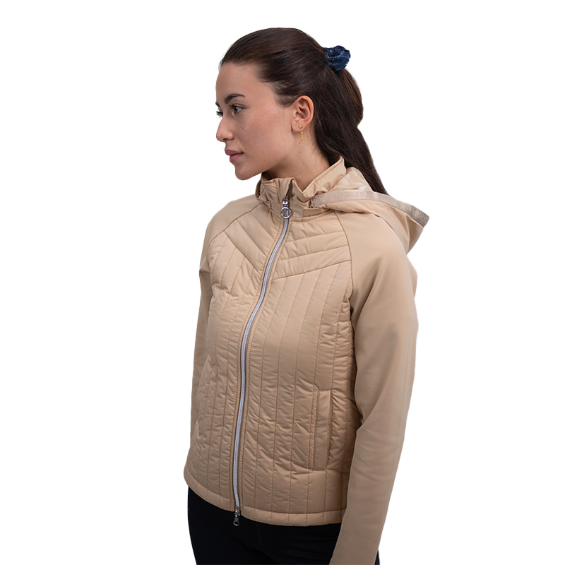 Harcour - Veste manches longues femme Bi Fabric Jimmy sable | - Ohlala