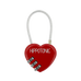 Hippotonic - Red heart padlock for grooming box | - Ohlala