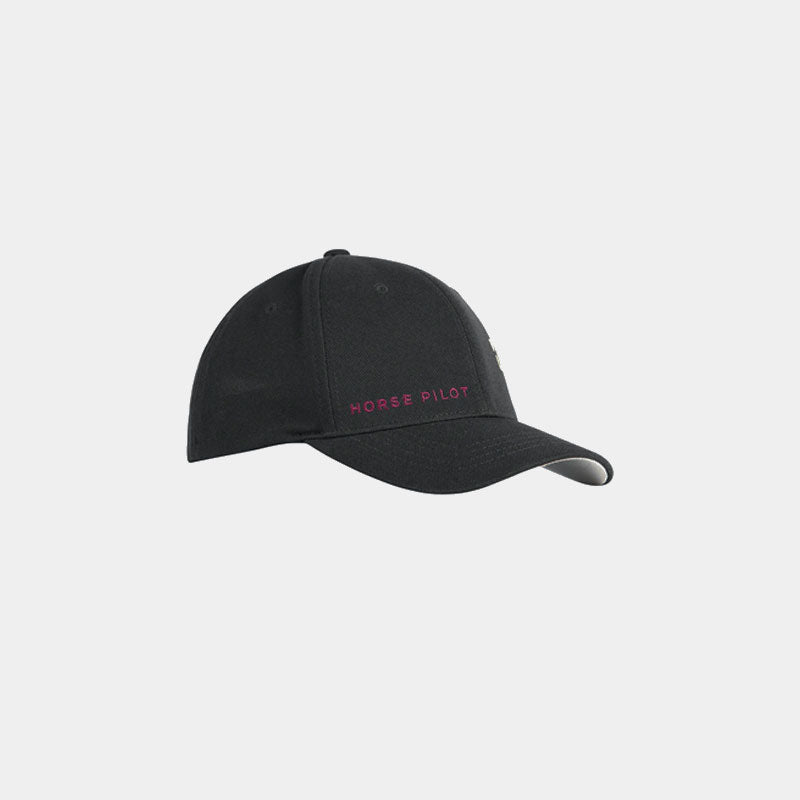 Horse Pilot - Casquette Flexfit noir | - Ohlala