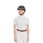 Horse Pilot - Camicia manica corta donna Monica blanc | - Ohlala