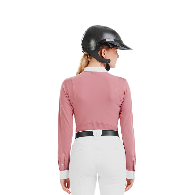 Horse Pilot - Chemise manches longues femme Aerolight mesa pink | - Ohlala