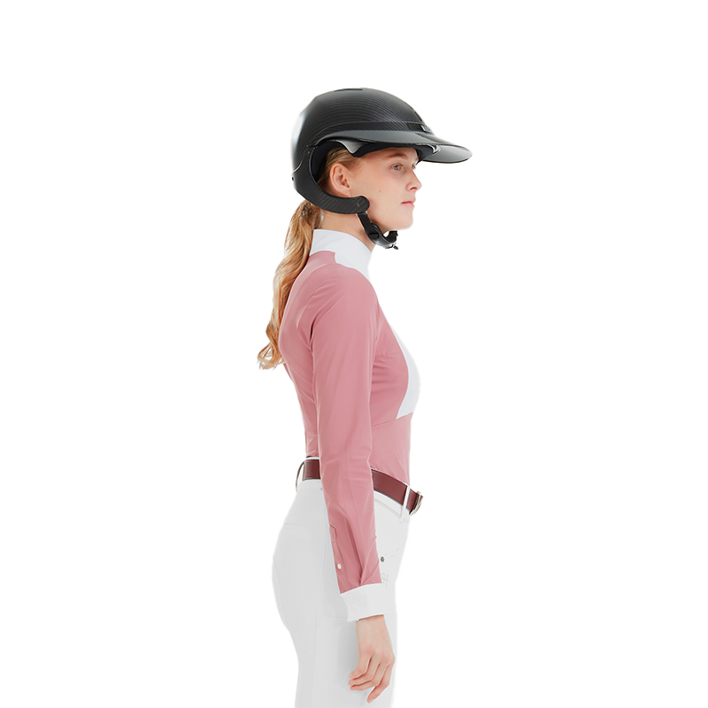 Horse Pilot - Chemise manches longues femme Monica mesa pink | - Ohlala