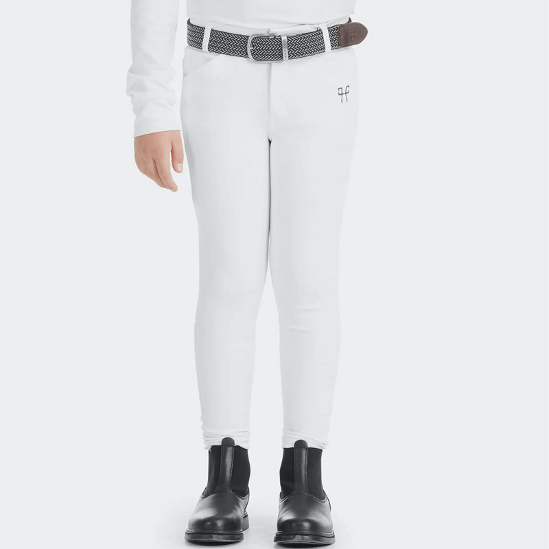 Horse Pilot - Pantalon d'équitation garçon X-Design blanc | - Ohlala
