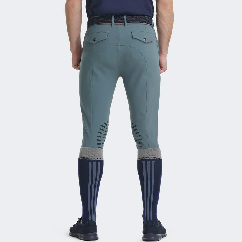 Horse Pilot - Pantalon d'équitation homme X-Design bleu ciel | - Ohlala