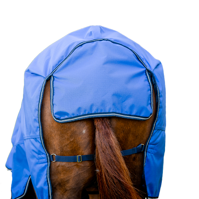 Horseware - Couverture extérieur Amigo Hero 6 Ripstop plus petit poney bleu/ marine/ gris 0g | - Ohlala