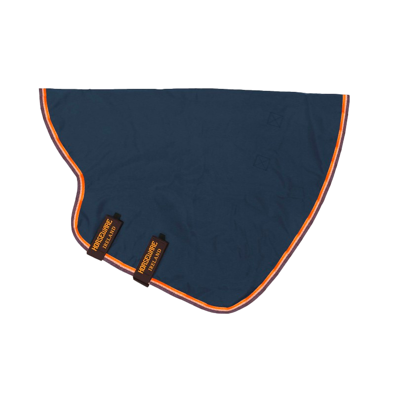 Horseware - Couvre-cou couverture Rambo Original marine/ orange/ marron 0g | - Ohlala