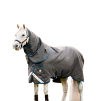 Horseware - Coperta da esterno Rhino plus HexStop grigio/ indigo/ blu marino 250g | - Ohlala