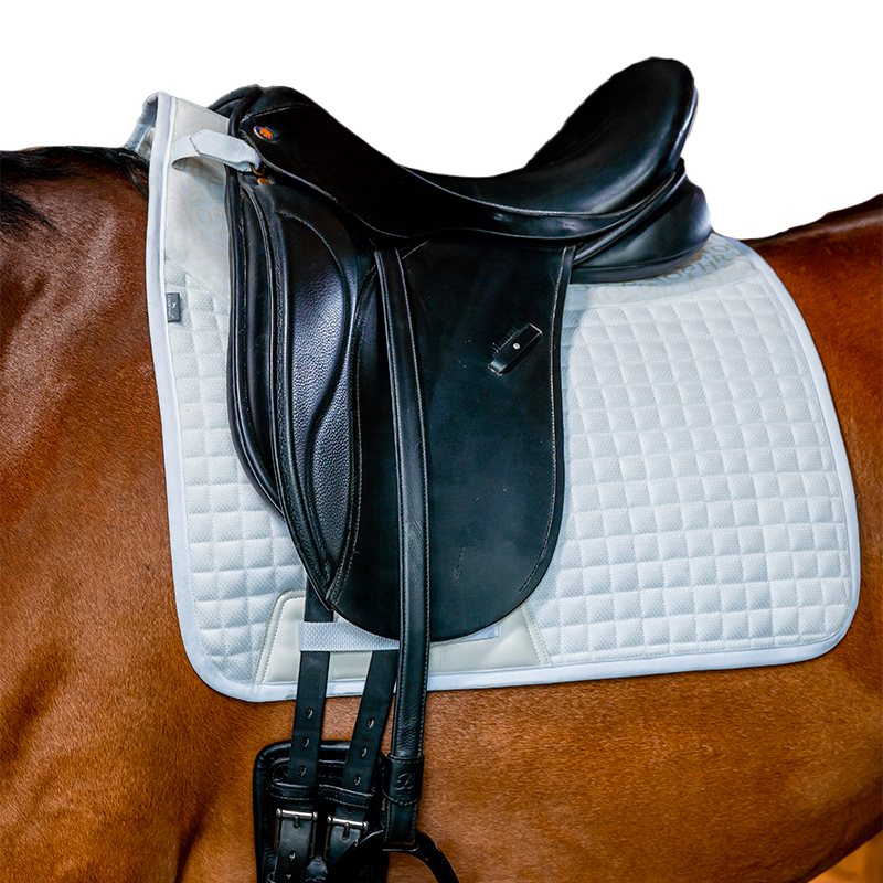 Horseware - Tapis de dressage Tech Comfort blanc | - Ohlala