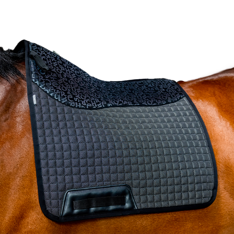 Horseware - Tapis de dressage Tech Comfort noir | - Ohlala