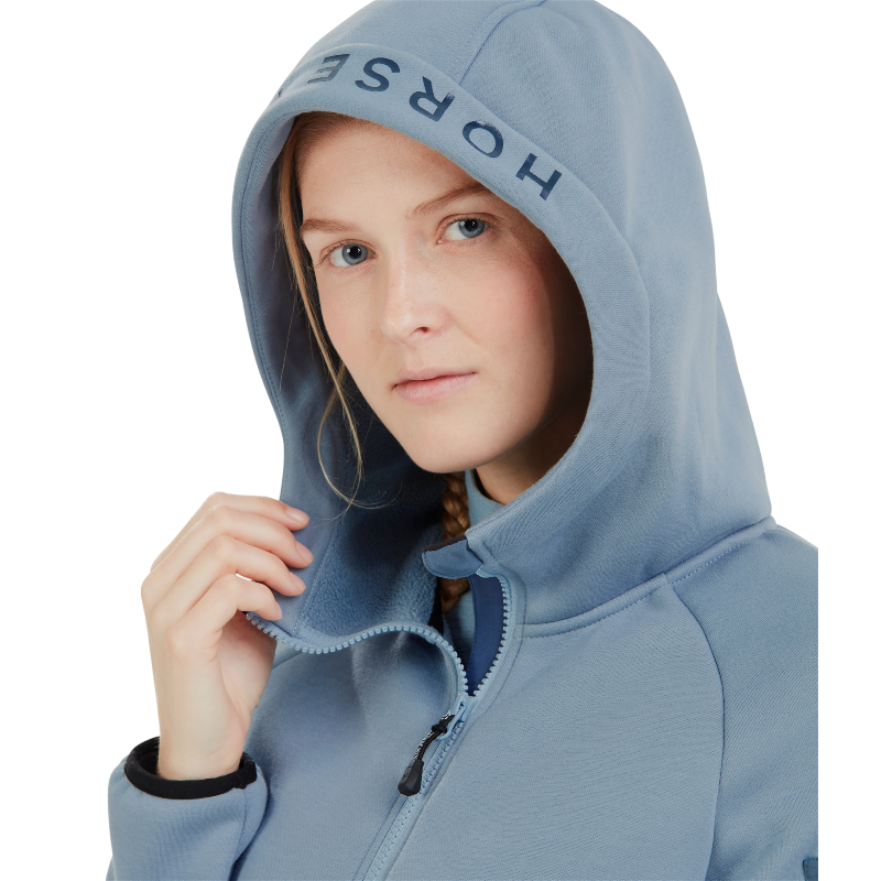 Horse Pilot - Veste femme manches longues Pampa ashley blue | - Ohlala