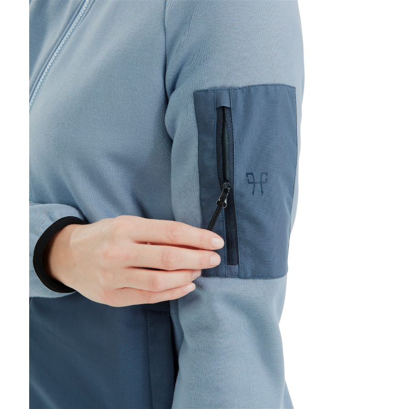 Horse Pilot - Veste femme manches longues Pampa ashley blue | - Ohlala